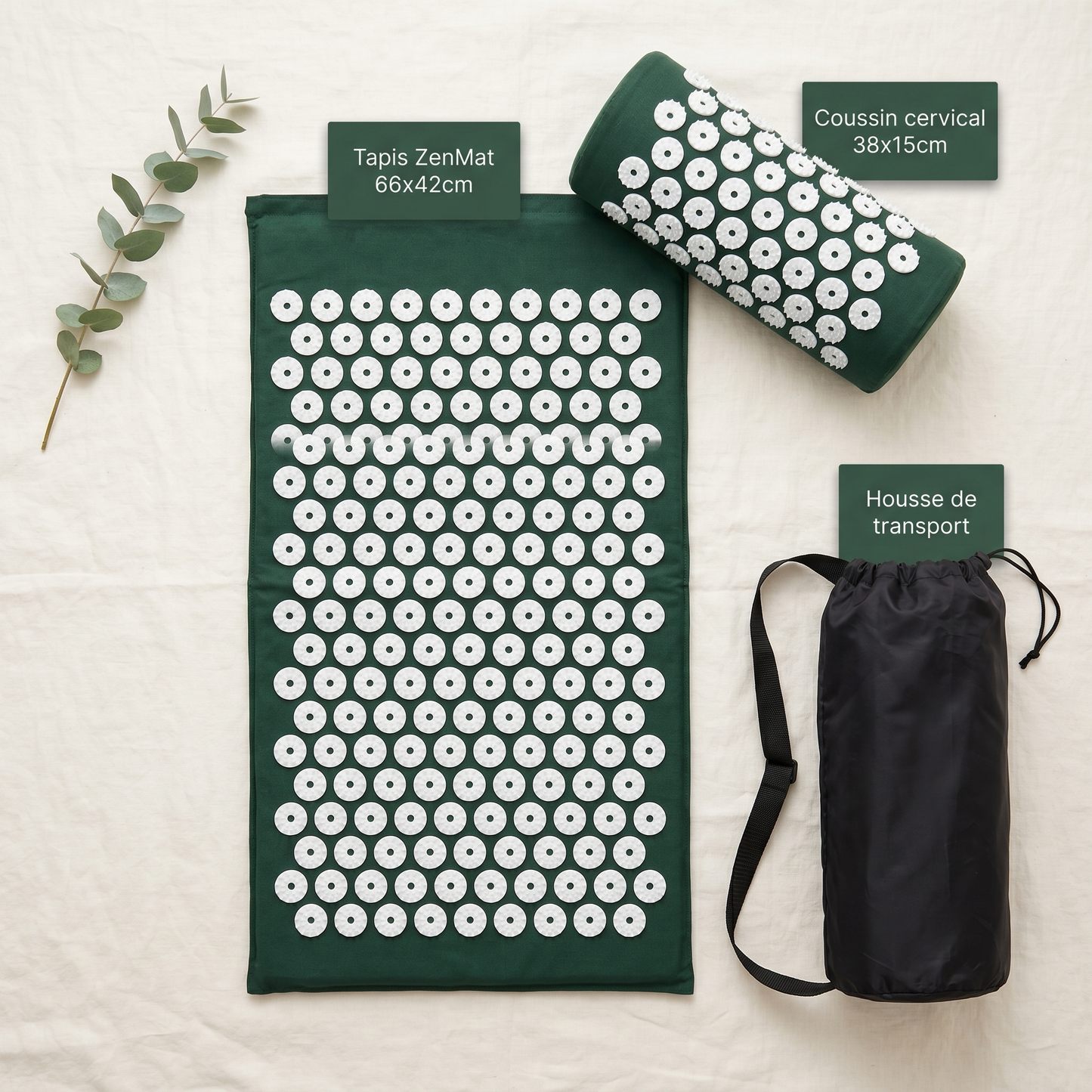 ZenMat — Tapis d'acupression écologique