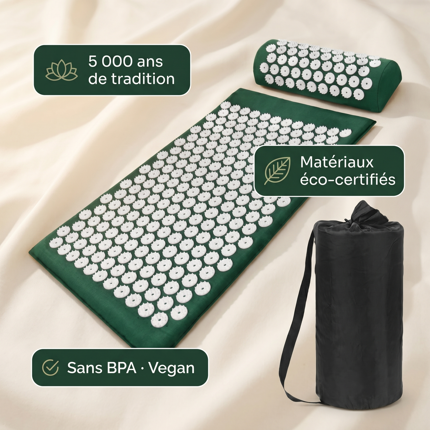 ZenMat — Tapis d'acupression écologique